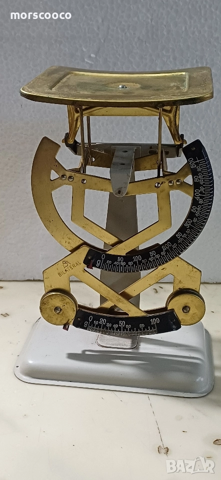 Стара пощенска везна -,,BILATERAL" , снимка 1