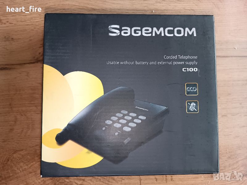 Sagem C100 стационарен телефон, снимка 1