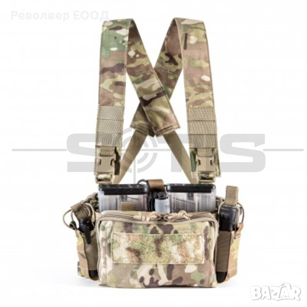 ТАКТИЧЕСКА ЖИЛЕТКА NP PMC MICRO A CHEST RIG – CAMO, снимка 1