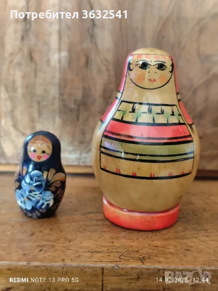 Продавам 2 бр матриошки., снимка 1