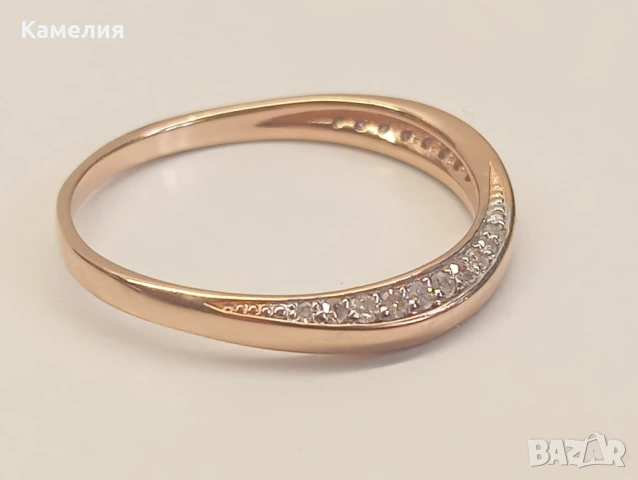 Руско злато , снимка 2 - Пръстени - 54204914