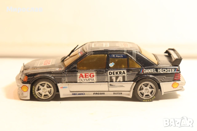 1:43 MINICHAMPS MERCEDES BENZ 190 E EVO КОЛИЧКА МОДЕЛ AMG