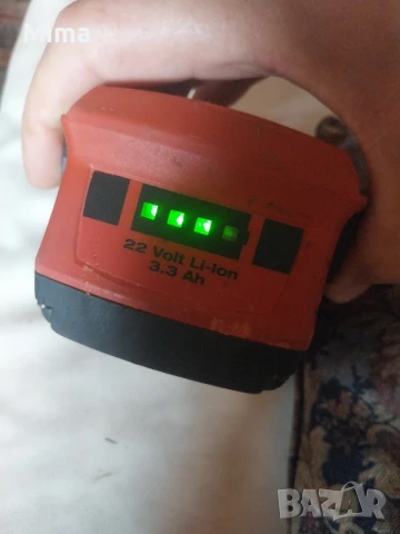 Hilti B22/3.3 Li ion Батерия , снимка 3 - Винтоверти - 51132259