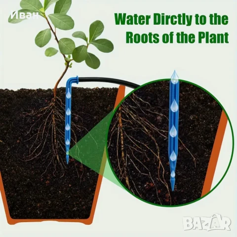 Соларна система за капково напояване, автоматично поливане, снимка 11 - Градинска техника - 50314159