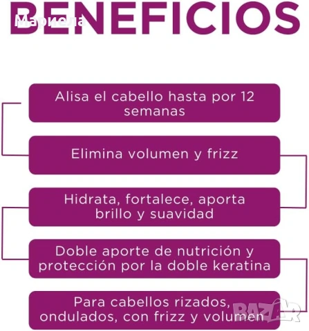 Кератинова терапия за изправяне на коса, снимка 4 - Продукти за коса - 53491300