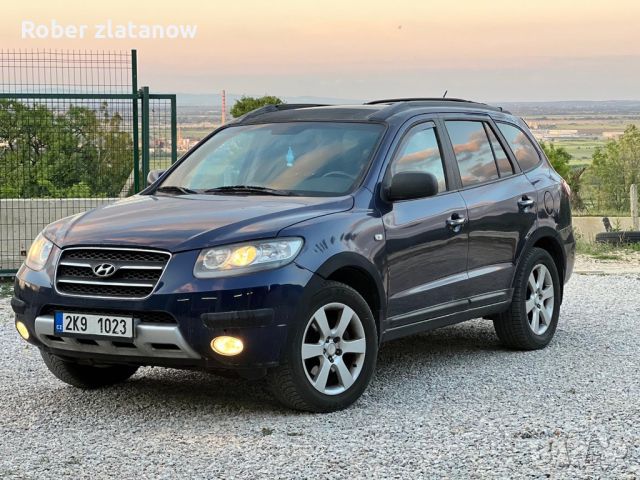 НОВ-ВНОС!!2007гHyundai Santa Fe 2 2.2 CRDI 4x4manuel!!!Климатроник, снимка 1 - Автомобили и джипове - 45530879