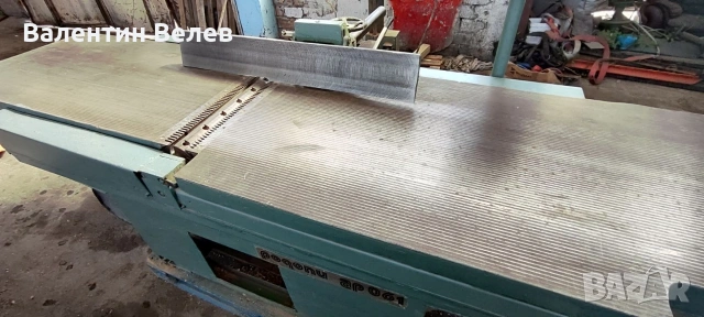 абрихт 610 мм. 4 бр.ножове шир.610мм.дължина 3050мм.мотор 4 kw., снимка 12 - Други машини и части - 53648743