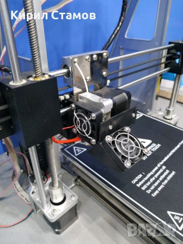 3D Принтер / 3D Printer с бонус Лазерна глава и ролка PLA материал, снимка 3 - Принтери, копири, скенери - 53322002