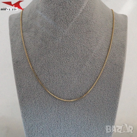 Синджир с 14К златно покритие 254552, снимка 4 - Колиета, медальони, синджири - 52747261