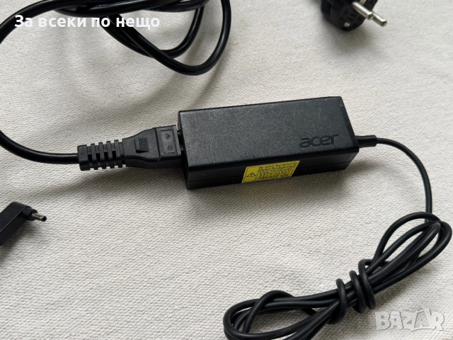 Оригинално зарядно за лаптоп Acer 19V 2.37A 45W , зарядно ACER , Букса: 3.0*1.0mm, снимка 6 - Кабели и адаптери - 53985667