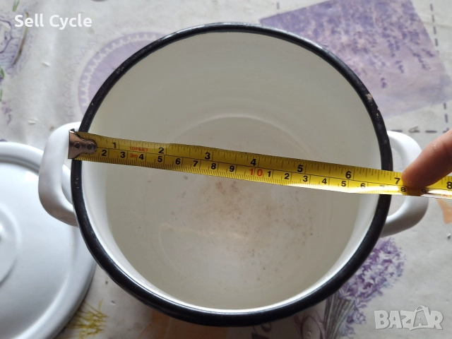 ✅МАЛКА КАЧЕСТВЕНА ТЕНДЖЕРА - 17 СМ.❗, снимка 4 - Съдове за готвене - 52215689