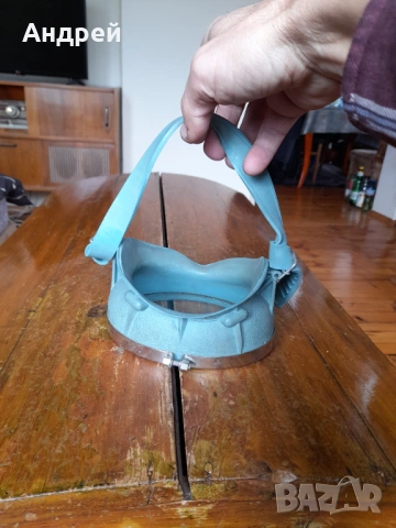 Стара водолазна маска,маска за плуване, снимка 4 - Други ценни предмети - 53649725