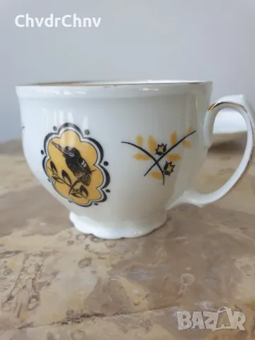 6бр MZ Altrohlau CMR Чехословакия/стар чешки порцеланов сервиз за кафе/сет чашка-чинийка, снимка 5 - Сервизи - 50048754