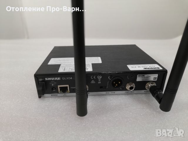 Професионален микрофон SHURE QLXD24E/SM58 - внос USA (Made in Mexico), снимка 3 - Микрофони - 46189618