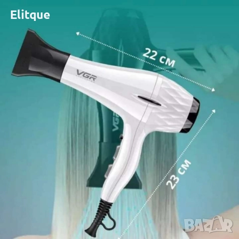 Професионална салонна серия сешоap VGR V-413, снимка 5 - Сешоари - 52851961