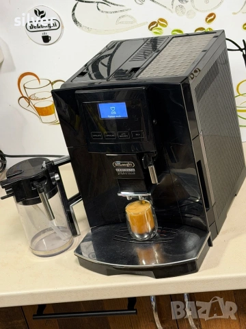 Кафемашина кафе автомат delonghi perfecta touch с гаранция, снимка 3 - Кафемашини - 53753101