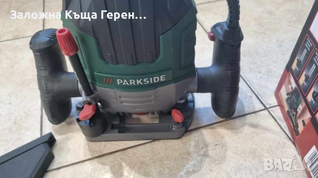 Оберфреза PARKSIDE POF 1200 D3, снимка 4 - Други инструменти - 46256645