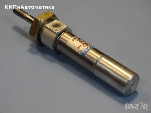 Пневматичен цилиндър еднодействащ Festo ESN-20-15-SA pneumatic cylinder, снимка 2 - Резервни части за машини - 47674416