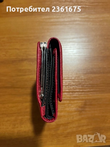 Дамско портмоне Pierre Cardin от естествена кожа, снимка 3 - Портфейли, портмонета - 53482413