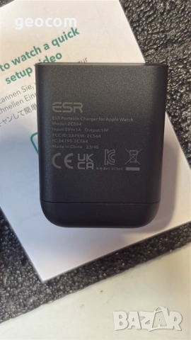 ESR преносимо магнитно зарядно за Apple iWatch/AirPods , снимка 5 - Друга електроника - 52544229