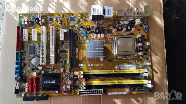 Дънна платка Asus P5K SE/EPU Socket 775 CPU+FAN, снимка 5 - Дънни платки - 49220662