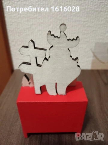 Коледен вечен дървен календар., снимка 10 - Декорация за дома - 39089688