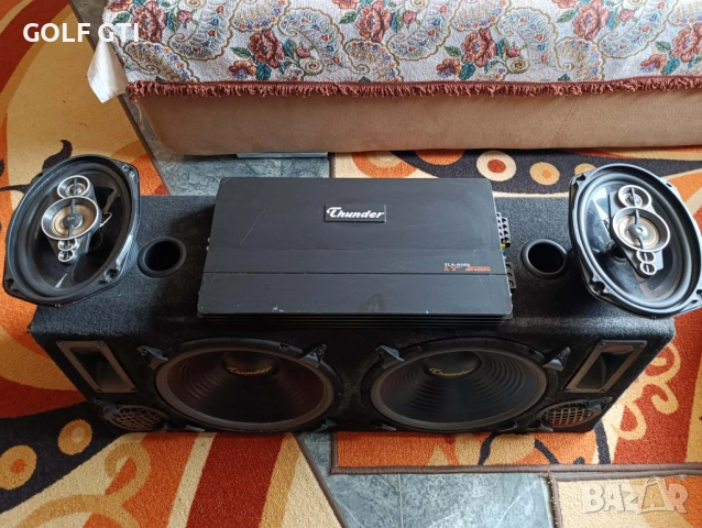 Бас 2х12инча усилвател и елипси, снимка 5 - Тонколони - 54053112