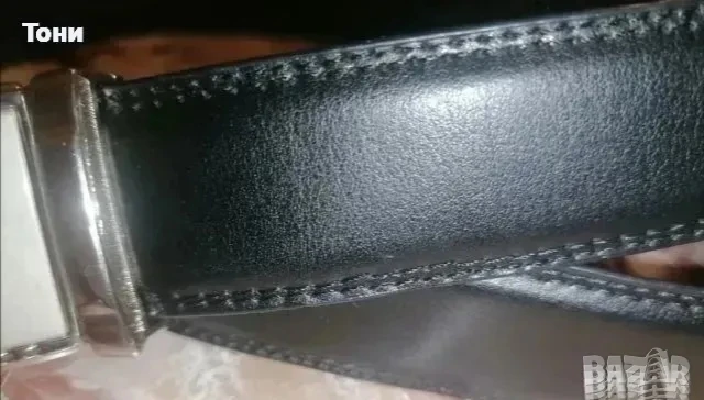 MONIKA VALENTINO Оригинал Италиански Дамски Автоматичен Колан от Естествена Кожа Нов 120см. , снимка 8 - Колани - 50914923