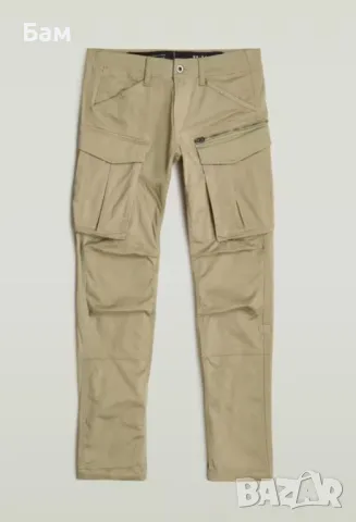 Мъжко!G-Star Raw Rovic 3d zip regular tapped cargo pants размер 33/М,Л, снимка 2 - Панталони - 49274705