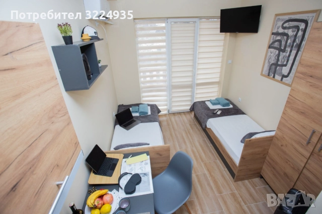 Наем  1-стаен  / Търново- кв.Бузлуджа/ 41000 eu / Видеонаблюдение / Контрол на Достъпа , снимка 3 - Апартаменти - 48353557