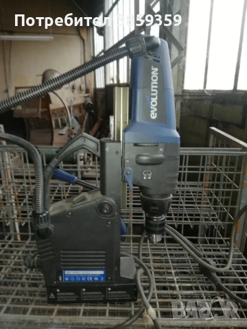 Магнитна бормашина, снимка 2 - Други машини и части - 54298752