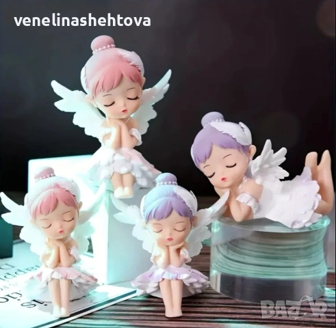 Фея феи момиче фигурка за декорация на торта парти 