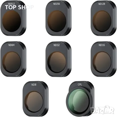 Нови DJI Mini 4 Pro ND CPL комплект - 8 филтъра за кристално качество, снимка 4 - Обективи и филтри - 49945088