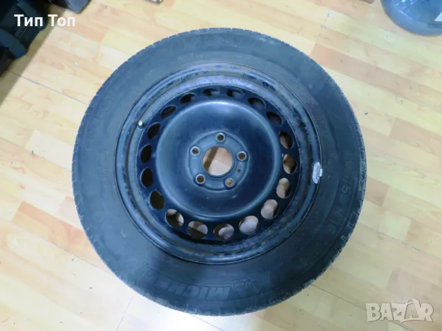 Лятна Гума с джанта Мишелин 205 / 60R16 / 92V, снимка 1 - Гуми и джанти - 48224790