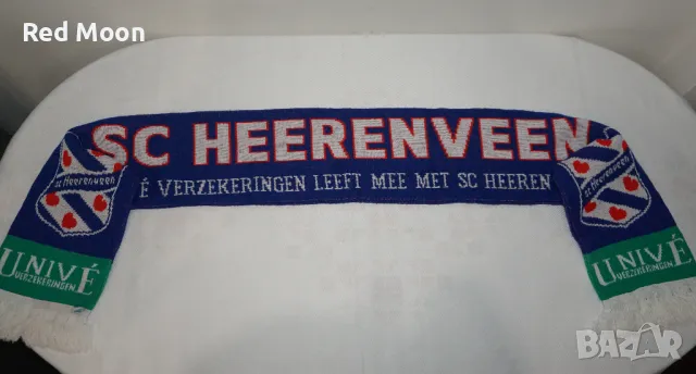 Оригинален Мъжки Футболен Шал На Футболен Клуб SC Heerenveen, снимка 5 - Футбол - 47168028