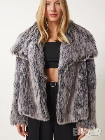 Пухено палто