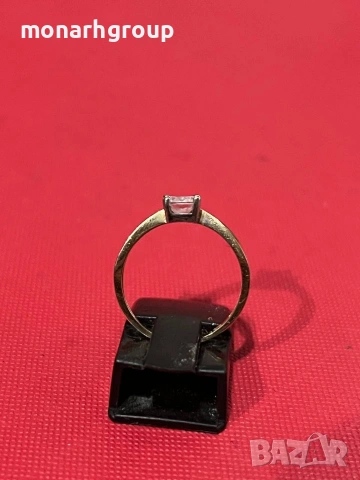 Златен пръстен, снимка 3 - Пръстени - 54021353