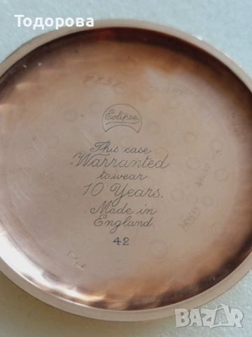 Джобен часовник ROLEX-1910-30 г.позлатен, снимка 18 - Джобни - 51909127