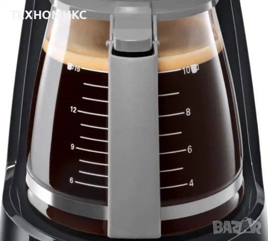 Кафемашина, Bosch TKA3A033, Coffee machine, CompactClass Extra, Black, снимка 3 - Кафемашини - 48786491