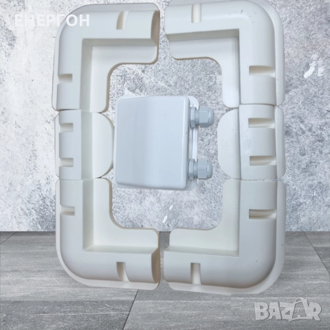 Стойка за соларен панел 7 елемента за равен покрив солар батерия