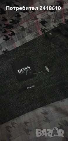 Hugo Boss Magneton_1 Slim Fit  Mens Size - S / М НОВО! ОРИГИНАЛ! Мъжка Риза!, снимка 12 - Ризи - 51040191
