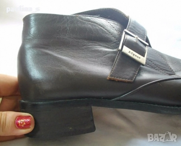 Два броя / Дамски боти "Hush Puppies” и "Etienne Aigner" Brazil / естествен велур и кожа , снимка 16 - Дамски боти - 15583272