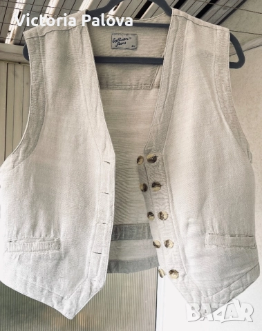 VINTAGE елек BEETHOVEN JEANS CLOTHING FOR YOU , снимка 2 - Елеци - 52095884