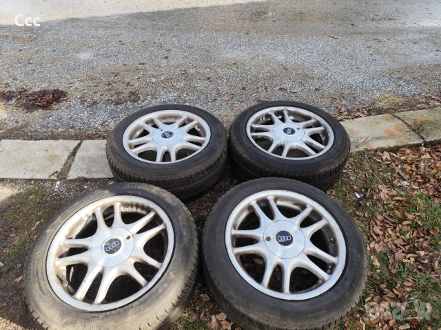 Джанти с гуми 5х112 16цола, снимка 4 - Гуми и джанти - 53497300