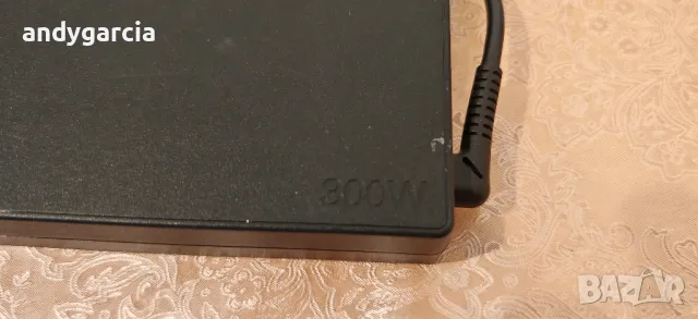 300W 20V 15A Lenovo Slim AC adapter оригинално зарядно за лаптоп square pin, снимка 3 - Захранвания и кутии - 49595852