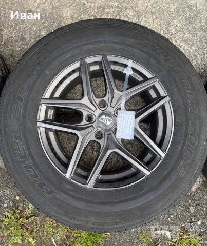 Комплект джанти JEEP WRANGLER JL летни гуми 255/70/18, снимка 2 - Гуми и джанти - 53573937