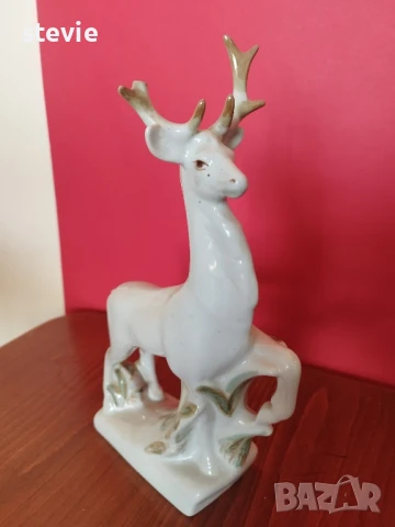 Ретро порцеланова статуетка, снимка 3 - Колекции - 50945867