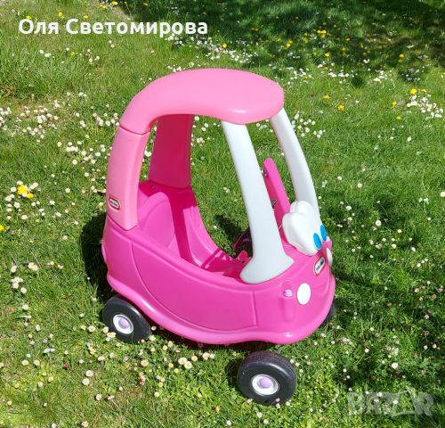 Детска кола за бутане Little Tikes, розова, снимка 1 - Детски велосипеди, триколки и коли - 45092223
