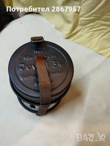 Стар немски бензинов Примус ,туристически котлон. Juwel 34, снимка 6 - Градинска техника - 54126480