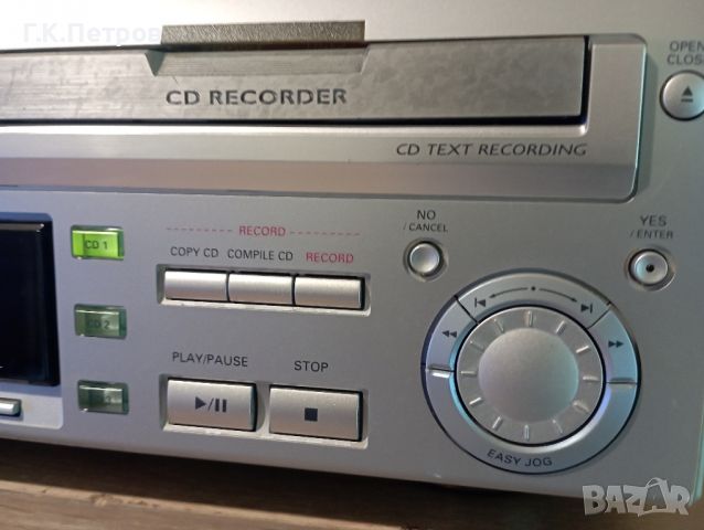 "Philips"CDR802 Audio CD Recorder/СД-записвачка, снимка 3 - Ресийвъри, усилватели, смесителни пултове - 45380570